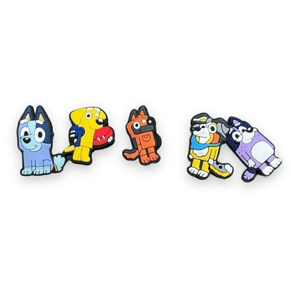 Blue and Friends Shoe Charms
